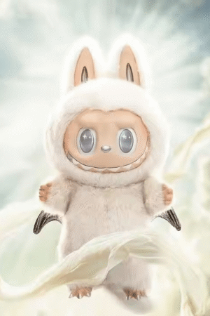Labubu Angel in Clouds – Figurine collector mignonne et unique