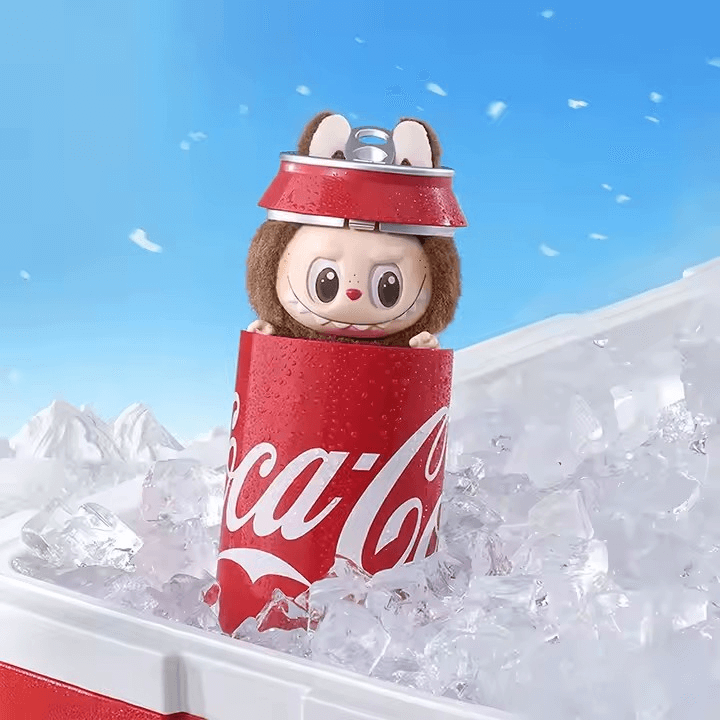 Peluche Labubu Coca-Cola – Mignonne et collector Blin box - Image 3