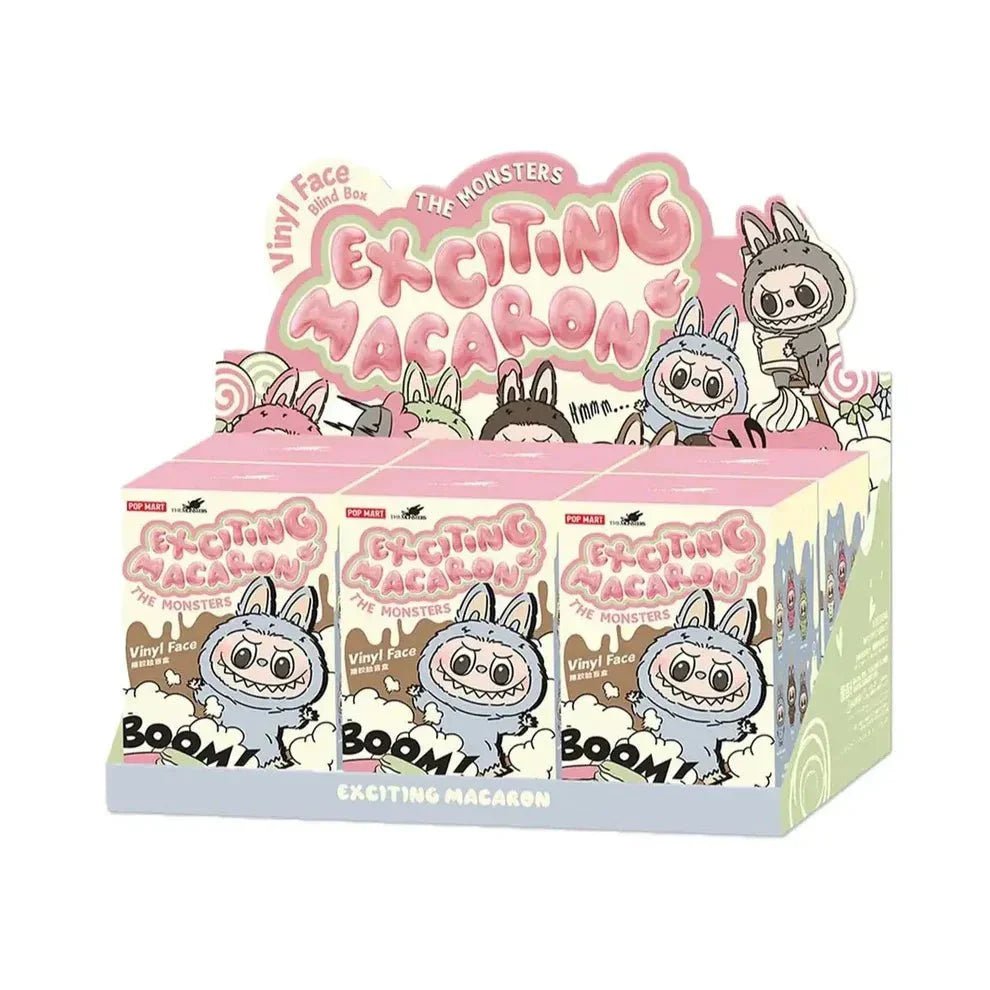 Labubu Exciting Macaron – Figurine colorée et collector-Set complet