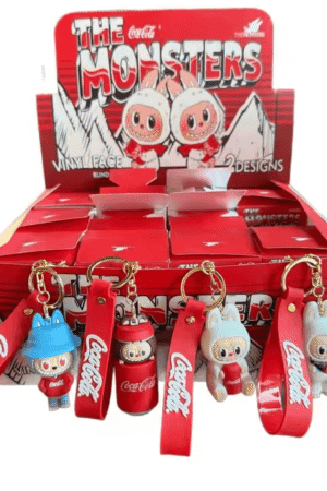 Porte-clés Labubu Coca-Cola boite complète