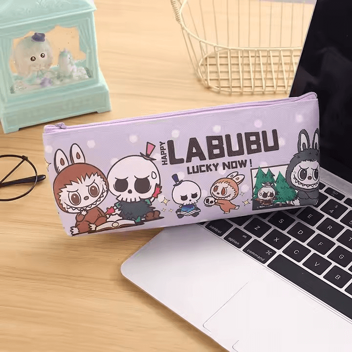 Trousse Labubu – Mignonne et pratique pour école, bureau ou voyage - Image 4