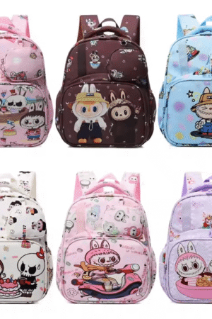 Cartable Labubu primaire kawaii