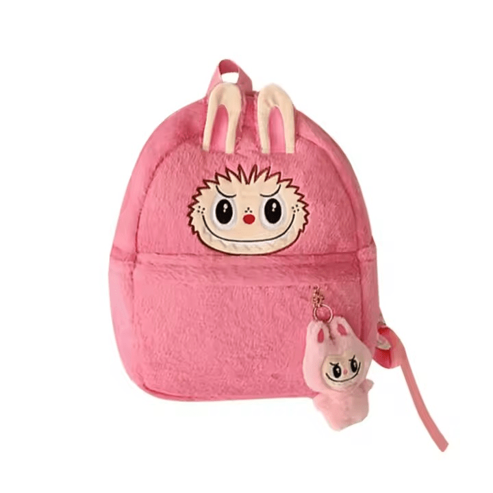 Sac à dos peluche Labubu – Mignon, doux et pratique