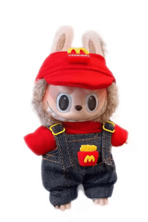 Tenue Labubu McDonald pour homme – Originale et fun