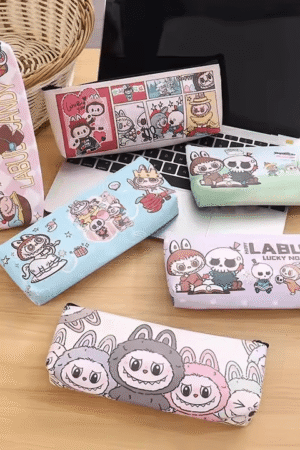 Trousse Labubu – Mignonne et pratique pour école, bureau ou voyage