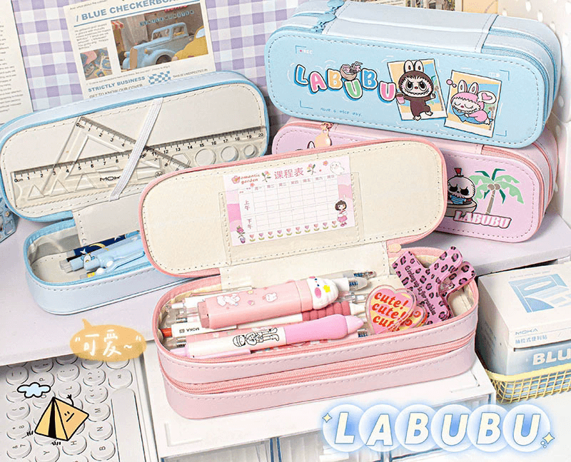 Trousse Labubu multifonction la rentrée avec style ! - Image 2